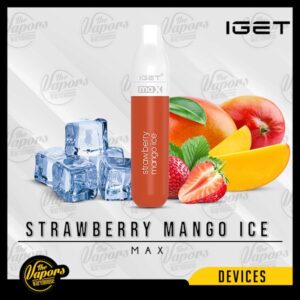IGET Max Disposables Device (2300 Puffs) Strawberry Mango Ice