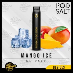 PS GO DISPOSABLE DEVICE (2500 Puffs) Mango Ice