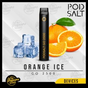 PS GO DISPOSABLE DEVICE (2500 Puffs) Orange Ice