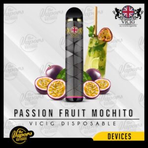 VICIG Disposable Device (1500 Puffs) 20mg / Passion Fruit Mojito,50mg / Passion Fruit Mojito