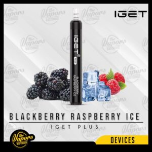 IGET Plus Disposables Pod Device (1200 Puffs) Blackberry Raspberry Ice