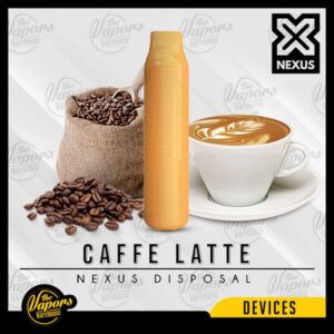 PODSALT NEXUS  DISPOSABLE (2000 Puffs) Caffe Latte / 2%