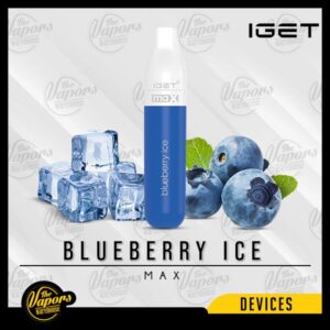 IGET Max Disposables Device (2300 Puffs) Blueberry Ice