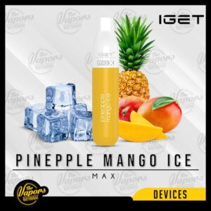 IGET Max Disposables Device (2300 Puffs) Pineapple Mango Ice