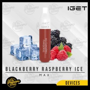 IGET Max Disposables Device (2300 Puffs) Blackberry Raspberry Ice