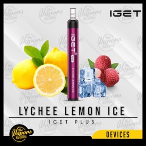 IGET Plus Disposables Pod Device (1200 Puffs) Lychee Lemon Ice