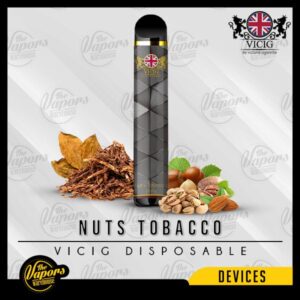 VICIG Disposable Device (1500 Puffs) 20mg / Nuts Tobacco,50mg / Nuts Tobacco