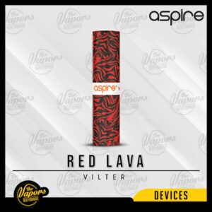 Aspire Vilter Paper Filter Drip Tip Red Lava