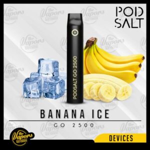 PS GO DISPOSABLE DEVICE (2500 Puffs) Banana Ice