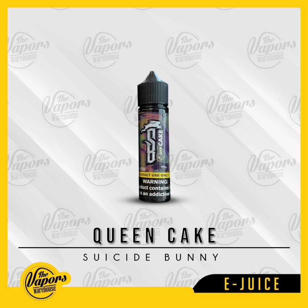 SUICIDE BUNNY - QUEEN CAKE 60ml / 3mg,120ml / 3mg