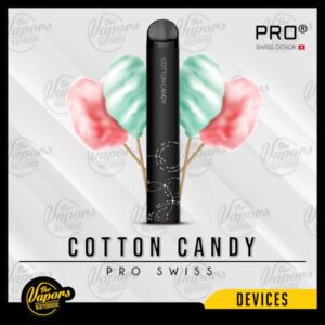 PRO Swiss disposable device (1500 Puff) 20mg / Cotton Candy