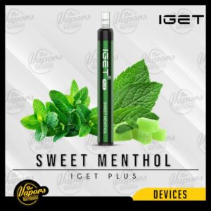 IGET Plus Disposables Pod Device (1200 Puffs) Sweet Menthol