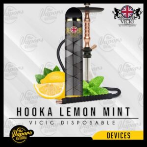 VICIG Disposable Device (1500 Puffs) 50mg / Hooka Lemon Mint,20mg / Hooka Lemon Mint
