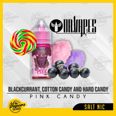dr vapes pink candy saltnic