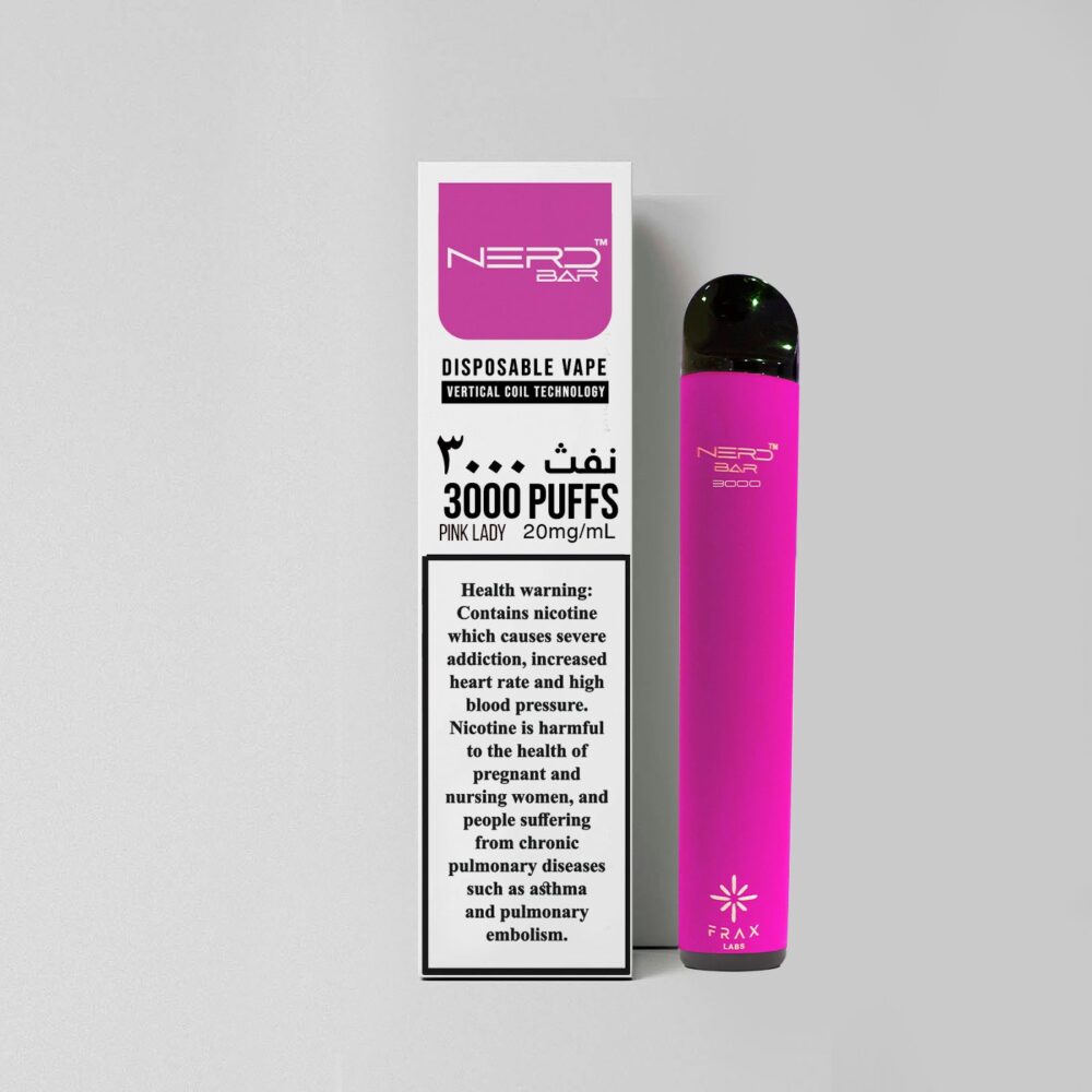 Nerd Bar DISPOSABLE DEVICE 3000 Puffs Pineapple,Fuji Apple,Strawberry,Blackcurrant Ice,Blueberry,Jamrock Blast,Power Berry,Blue Lemonade,Cherry Raspberry,Malibu Zest,Double Apple,Grape Ice,Coffee Tobacco,Cola Ice,Watermelon Ice,Watermelon Bubblegum,Tobacco,Mango Peach,Mango Ice