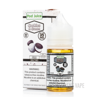 POD JUICE - COOKIES & CREAM SaltNic 30ml / 35mg