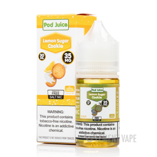 POD JUICE - LEMON SUGAR COOKIE SaltNic 30ml / 35mg