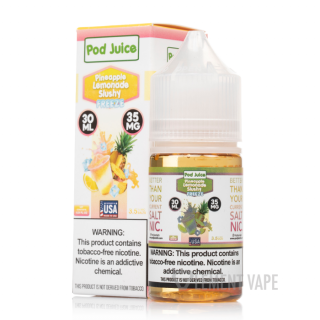 POD JUICE - PINEAPPLE LEMONADE SLUSHY FREEZE SaltNic 30ml / 35mg