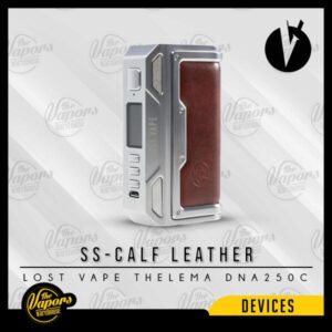 LOST VAPE THELEMA DNA250C MOD SS/Calf Leather