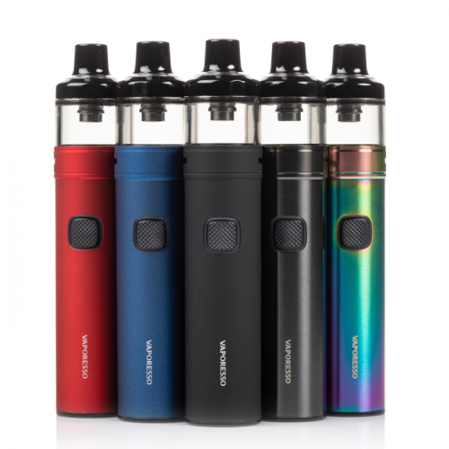 VAPORESSO GTX GO 40 POD KIT Black,Matte Grey,Blue,Rainbow,Red