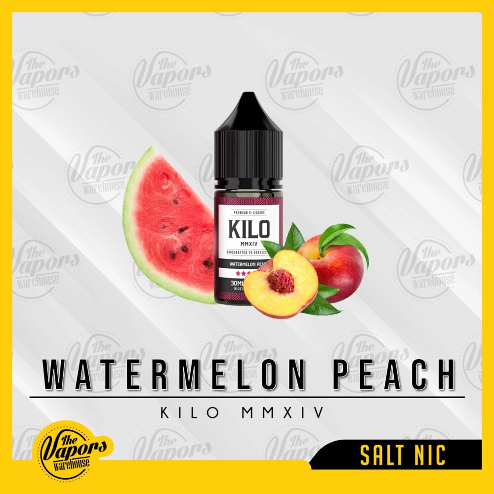 KILO MMXIV Salt - WATERMELON PEACH 30ml / 36mg,30ml / 48mg