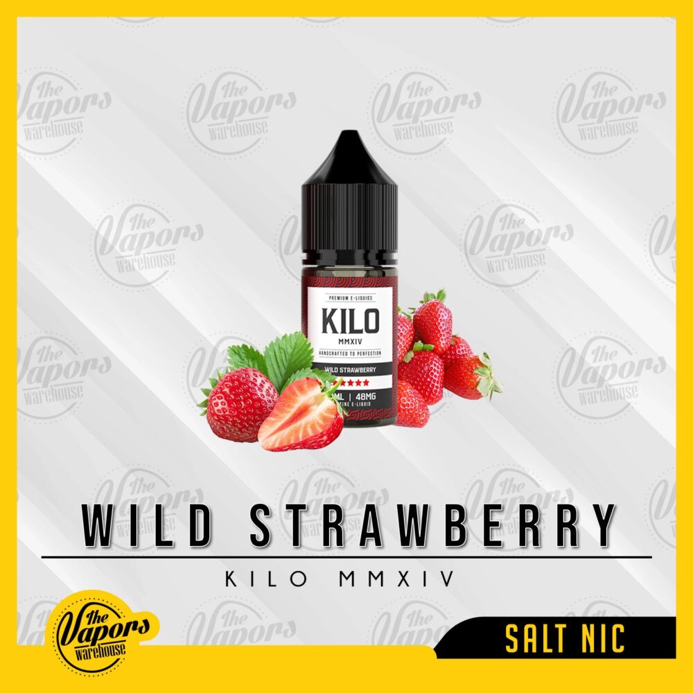 KILO MMXIV Salt - WILD STRAWBERRY 30ml / 36mg,30ml / 48mg