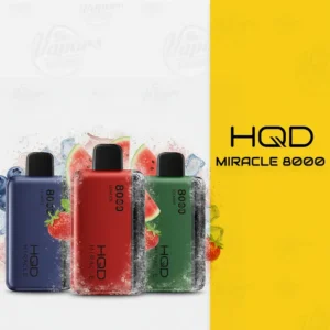 HQD - MIRACLE DISPOSABLE POD DEVICE (8000 Puffs)
