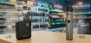 OXVA Xlim SQ Pro 2 vs. Uwell Caliburn G4